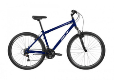 Велосипед 27,5" SKIF MTB HT рост 19", 21ск., т.синий/серебристый