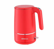 Чайник пластиковый SAKURA SA-2176R красн.
