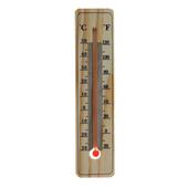 Термометр оконный уличный Luazon (-30/+50) 15*3,4*0,5см. деревянный, спиртовой 1196314