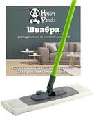 Швабра плоская Happy Panda HP-M02 насадка микрофибра, 120см.