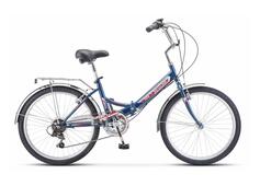 Велосипед 24" STELS Pilot-750 V складн.рама, рост 14", синий