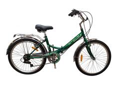 Велосипед 24" STELS Pilot-750 V складн.рама 14", 6ск., зелёный