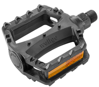 Педали LU-968 Wellgo пластик/металл, ось 9/16", 95,5*81,5мм. 360146