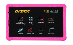 Планшет 8" Digma CITI Kids 81 Pink CS8233M6