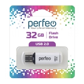 USB накопитель 32Gb Perfeo C13 White