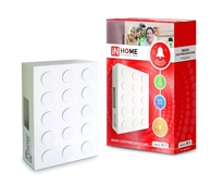 Звонок электрический IN HOME ЗП-3 "Бим-Бом" белый