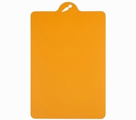 Доска разделочная пластик INOMATA Овощи 0058 240*382мм. оранжевый