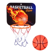 Набор для баскетбола (корзина 23х18см, мяч), ПВХ 134-111