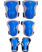 Защита size M 085B (колени, локти, запястья) синий