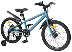 Велосипед 20" NAMELESS Sport D диск.торм., серый/зелёный