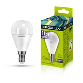 Лампа светодиодная Ergolux LED-G45-11W- E14 6000K