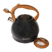 Чайник газовый 3,5л. WILLMARK WTK-4033SS чёрный матовый