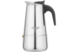 Кофеварка гейзерная WINNER WR-4250 200мл., алюм., нерж.сталь, зерк.поверх.