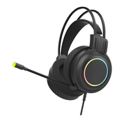 Наушники накладные проводные с микр. Perfeo RGF EARTH игровая черн. PF_C3925