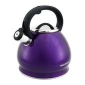 Чайник газовый 3,5л. WILLMARK WTK-4221SS фиолетовый
