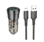 АЗУ 3000mAh Borofone USB+ кабель micro USB BZ23