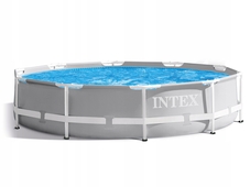 Бассейн каркасный INTEX 26718FR Prism Frame 366*122см., 10685л, фильтр-насос, лестница