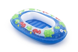 Лодочка надувная 102*69см. для 3-6 лет "Подводный мир" BESTWAY 34037BW