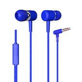 Наушники с микрофоном Внутриканальные More choice G24 Blue