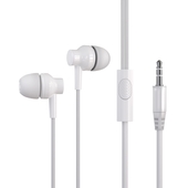 Наушники с микрофоном Внутриканальные More choice G38 White