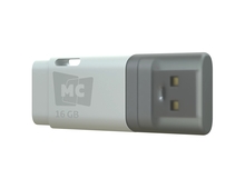 USB накопитель 16Gb More Choice MF16 White