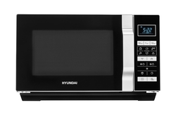 СВЧ печь соло 23л. HYUNDAI HYM-D3044 чёрн./сер.