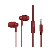 Наушники с микрофоном Внутриканальные More choice G38 Red