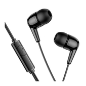 Наушники с микрофоном Внутриканальные Hoco M97 Black