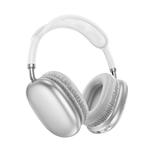 Наушники накладные беспроводные с микр. Borofone BO22 Plus Elegant BT Silver