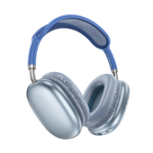 Наушники накладные беспроводные с микр. Borofone BO22 Plus Elegant BT Sky Blue
