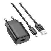СЗУ 2400mAh Hoco 1USB + Lightning 8-pin C134A Black