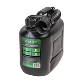 Канистра пластик. д/ГСМ 5л. Oasis Eco K-5 с заливн.устр-ом, чёрная
