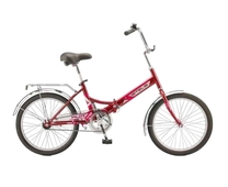 Велосипед 20" STELS Pilot 410 C складной, рама 13", красый