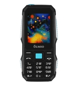 Телефон сотовый Olmio X04 черн./син.