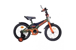 Велосипед 12" BLACK AQUA Sharp KG1210 хаки-оранжевый