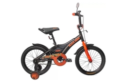 Велосипед 12" BLACK AQUA Sharp KG1210 серый-оранжевый
