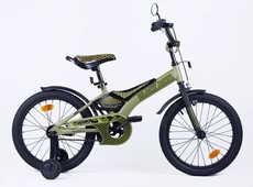 Велосипед 16" BLACK AQUA Sharp KG1610 светло-зелёный