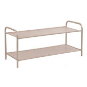 Этажерка для обуви Nika ЭПС2/БЖ бежевый металлик