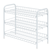 Этажерка для обуви Nika ЭТ5/МБ матовый белый