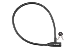 Замок вело 10*800мм., трос, ключ, металл./пласт. 86106 STELS 540078