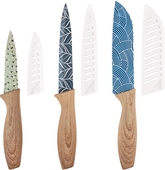 Набор 3пр. овощные, цв.лезвия Mallony 108293