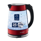 Чайник стеклянный SCARLETT SC-EK 27 G79 красн.