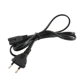 Сетевой шнур 2х0,75мм 1,5-1,8м для радиоаппаратуры