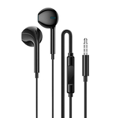 Наушники с микрофоном Внутриканальные Borofone BM100 Black