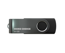 USB накопитель 64Gb More Choice MF64-4 Black