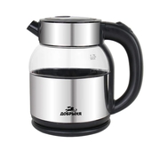 Чайник стеклянный ДОБРЫНЯ DO-1264 металл