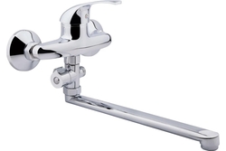 Смеситель д/ванны INGROSSO 211-04 гусак L 30 см, картридж 40мм