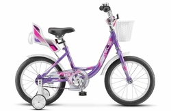 Велосипед 14" STELS Magic корзинка, багажник, сиреневый
