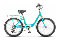 Велосипед 20" STELS Cristy 220 V рост 12", 6ск., мятный