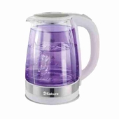 Чайник стеклянный SAKURA SA-2744V бел./фиол.